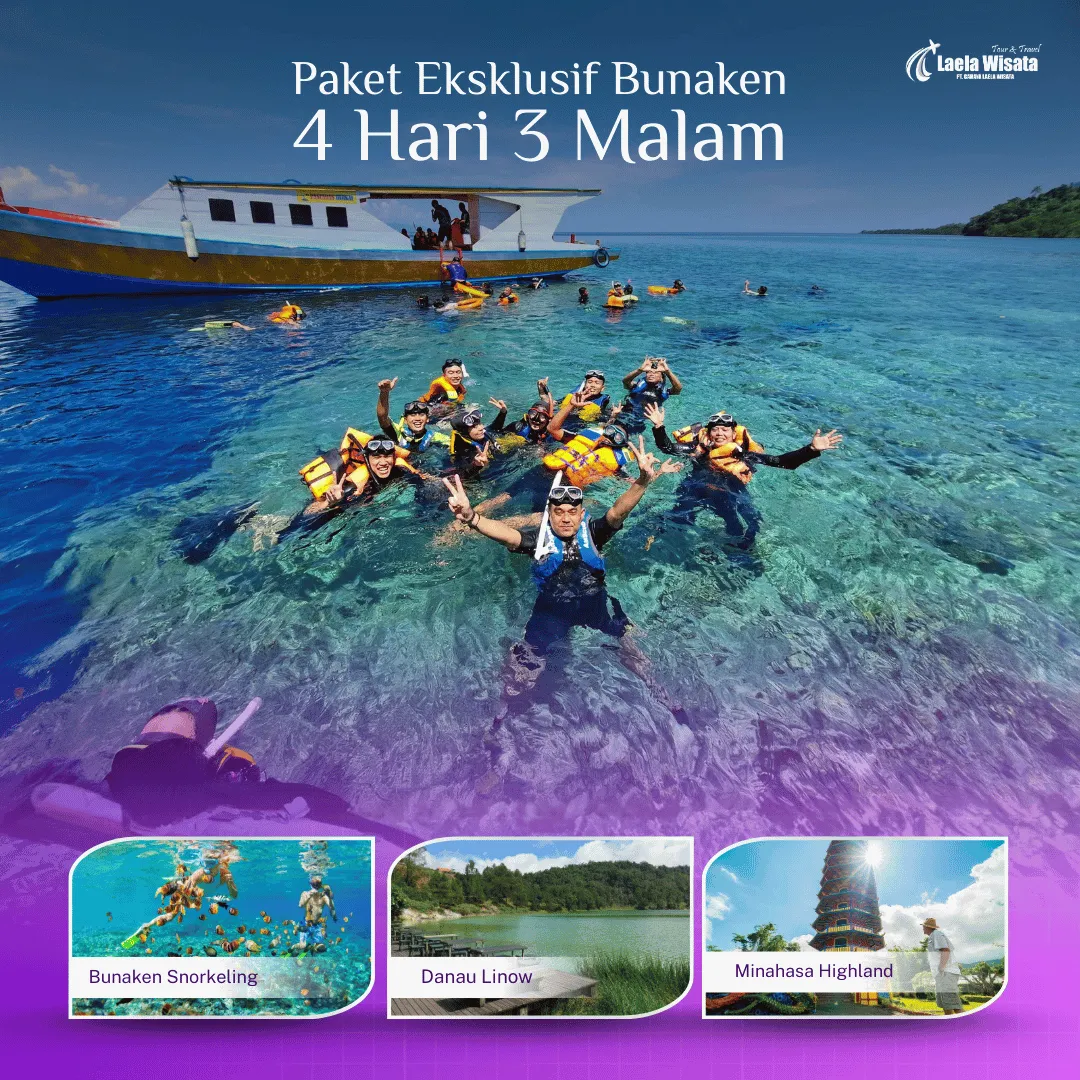 Paket Wisata Bunaken - Minahasa
